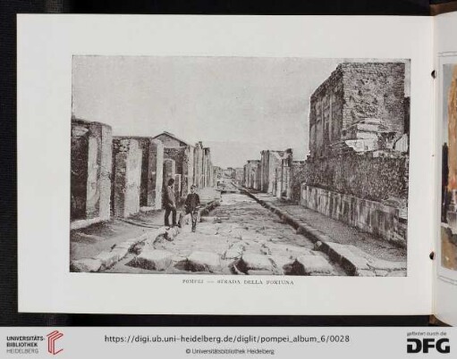 Pompei - Strada della Fortuna