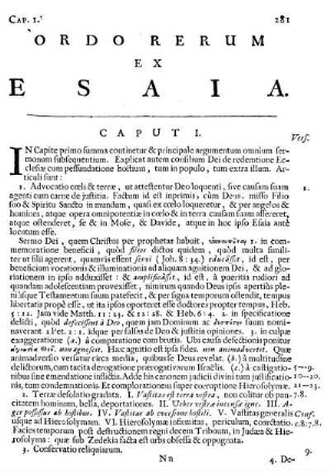 Ordo Rerum Ex Esaia.