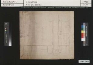 Oberbergamts -, Oberhüttenamts - und Oberzehntenamtsgebäude, Freiberg, Kirchgasse 11; erste Etage