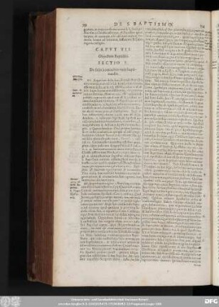 Caput VII. Obiectum Baptismi.