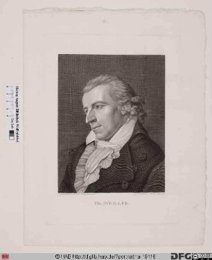 Bildnis (Johann Christoph) Friedrich Schiller (1802 von)