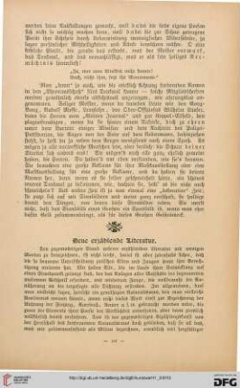 Neue erzählende Literatur