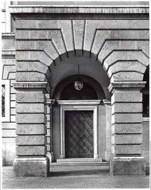 Bestelmeyer, German; München, Prinzregentenstr. / Wagmüllerstr.; Luftgaukommando (Wirtschaftsministerium) - Eingang