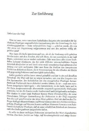 199-200 Zur Einführung