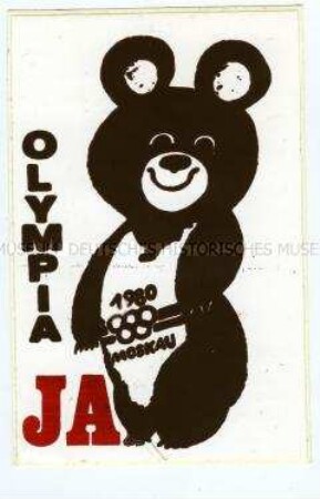 Olympische Sommerspiele, XXII., 1980 in Moskau, Olympia-Bär