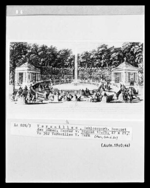 Versailles, Schlosspark, Bosquet des Dômes