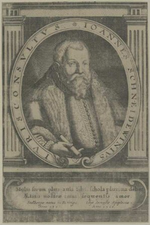 Bildnis des Johann Schneidewein