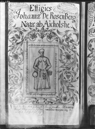 Boxberg aus Thesaurus Palatinus Effigies Johanna de Rosenberg Nata' ab Aicholshe