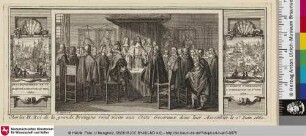 [Charles II, roi d'Angleterre, rend visite aux Etats-Généraux, le 1er juin 1660.]