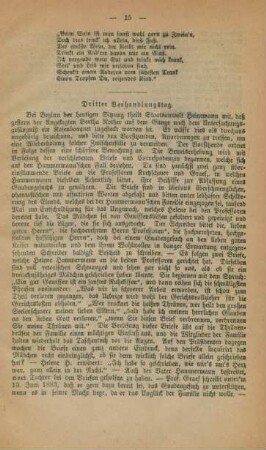 Dritter Verhandlungstag.