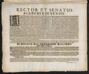 Rector Et Senatus Academiae Jenensis