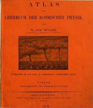 Atlas zum Lehrbuch der kosmischen Physik