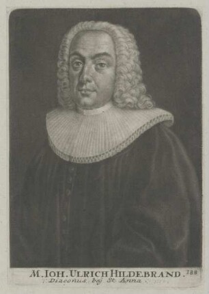 Bildnis des Johann Ulrich Hildebrand