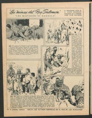 "Las minas del Rey Salomón" - "Los misterios de Gagaula"