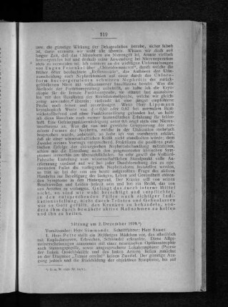 Sitzung am 2. Dezember 1919.