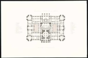Reichstag, Berlin: Grundriss des Erdgeschosses