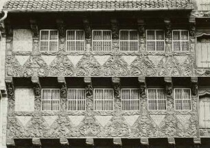 Braunschweig, Burgplatz, Huneborstelsches Haus, sogn. Gildehaus oder Demmer's Haus