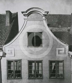 Giebel des Bürgerhauses Mauerstrasse 3 in Elbing