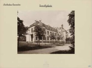 Kadettenhaus, Oranienstein: Ansicht Lazarettgebäude