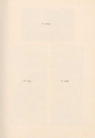 No. 1612, No. 1554, No. 1582