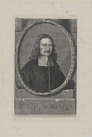 Bildnis des Jacobus Thomasius