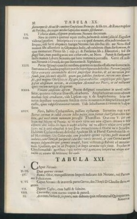Tabula XXI. - XXX.