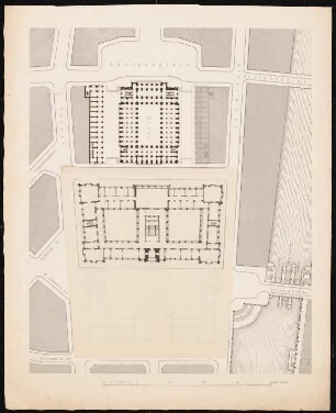 Rathaus, Hamburg: Lageplan