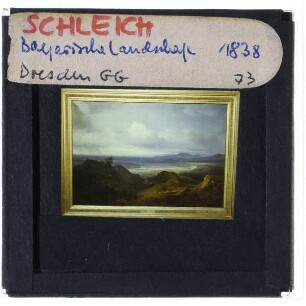Schleich d.Ä, Bayerische Landschaft (Dresden)