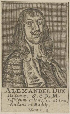 Bildnis des Alexander, Herzog von Holstein
