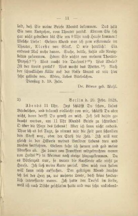 3) [Brief vom] 20. Febr. 1828