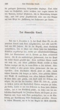 298-312 Das ökumenische Concil : I