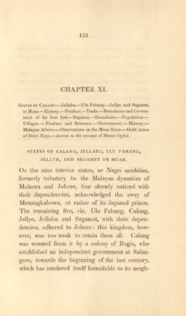 Chapter XI. States of Calano ...