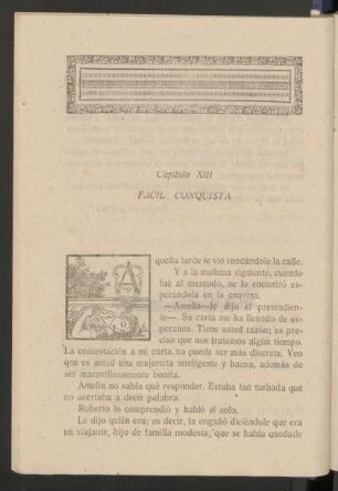 Capítulo XIII - Fácil conquista