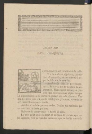 Capítulo XIII - Fácil conquista