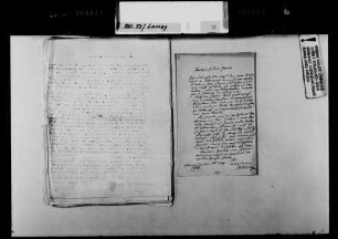 Schreiben von Jacob Venedey, Oberweiler, an August Lamey: Wiederwahl Lameys für die zweite Kammer des badischen Landtags.