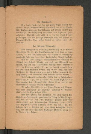 Das Rigasche Münzwesen.