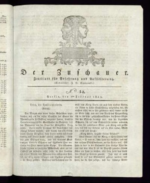No. 14 - 1. Februar 1821