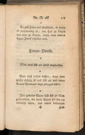 Herren-Dienste