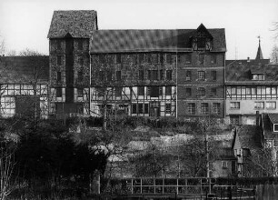 Speicherbauten; Bad Sooden-Allendorf, Hinter der Mauer 44, Hinter der Mauer 48, Hinter der Mauer 46