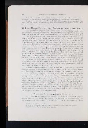 a) Grenzstrang, Truncus sympathicus.
