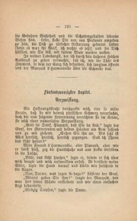 Fünfundzwanzigstes Kapitel. Verzweiflung