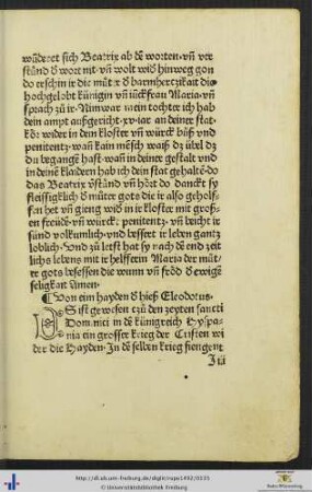 Von eim hayden der hieß Eleodotus.