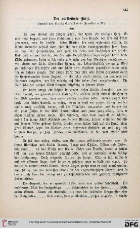 2: Der verkleidete Fürst : Parabel
