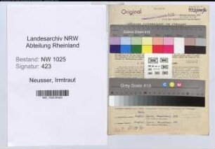 Entnazifizierung Irmtraut Neusser , geb. 21.08.1920 (Lehrerin)