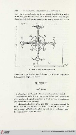 Chapitre VI: État de l'architecture civile au XVIe siècle