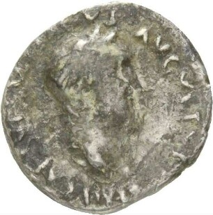 Erfindung eines Denars des Vespasian