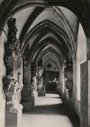 Meißen. Franziskanerkirche. Kreuzgang