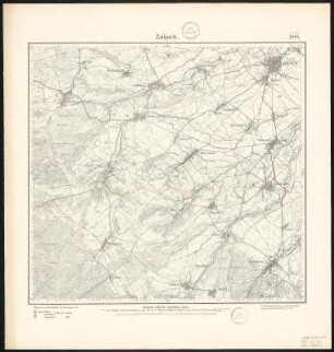 Meßtischblatt 3093 : Zülpich, 1895 : Zülpich. - Aufn. 1893. - 1:25000. - [Berlin]: Kgl. Preuss. Landesaufnahme, 1895. - 1 Kt.