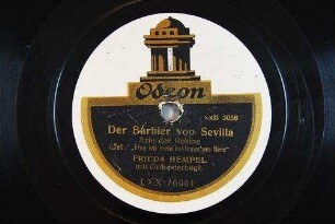 Der Barbier von Sevilla : Arie der Rosine, 1. Teil, "Frag' ich mein beklomm'nes Herz" / [Gioachino Rossini]
