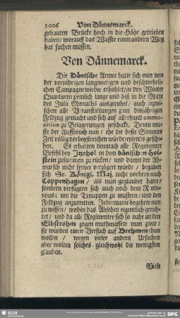 Von Dännemarck